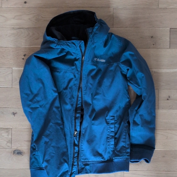 Columbia Other - Columbia Vibrant Blue Zip-Up Jacket